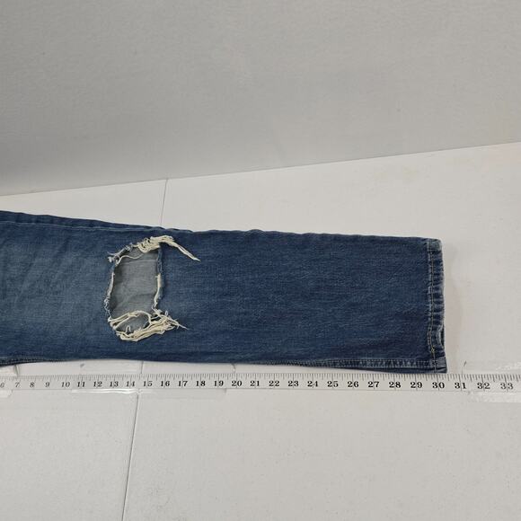 Levi's low pro straight jeans blue 27 womens denim 5331 - Picture 6 of 11
